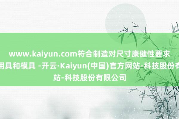 www.kaiyun.com符合制造对尺寸康健性要求严苛的用具和模具 -开云·Kaiyun(中国)官方网站-科技股份有限公司